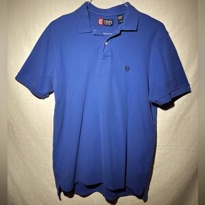 Chaps Men's Classic Royal Blue Polo